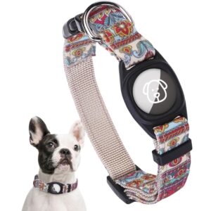 Collar Scenereal Con Soporte Airtag Floral